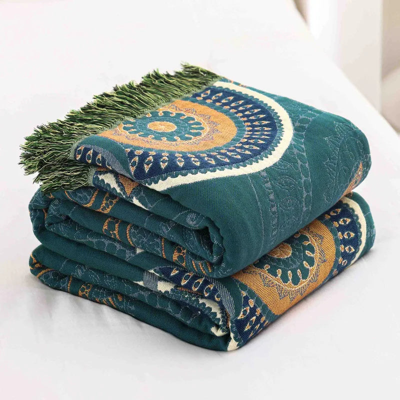 BowLift | Paloma™ Boho Luxe Rug with Playful Fringes