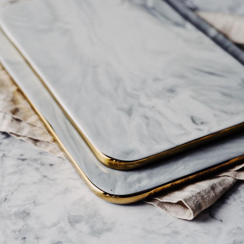 BowLift | Marble Serving Board