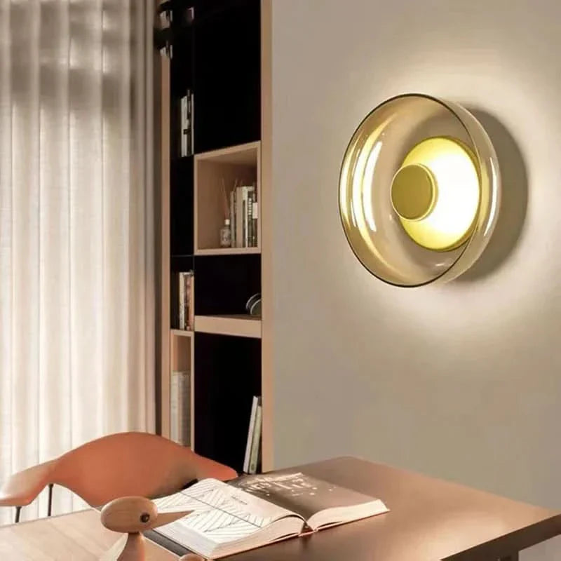 BowLift | Modern Nordic LED Wall Sconce Light – 5W Glass Design