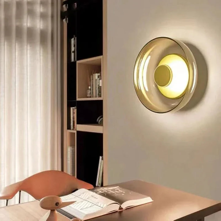 BowLift | Modern Nordic LED Wall Sconce Light – 5W Glass Design