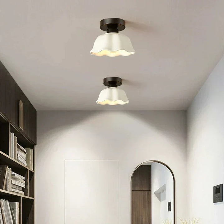 BowLift | GleamSphere - Elegant chandeliers made of ceramic and glass