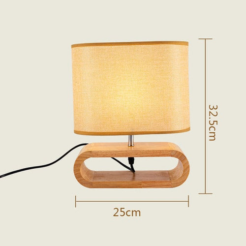 BowLift | ScandiLamp - Elegant wooden lamp - Modern design - Warm ambiance