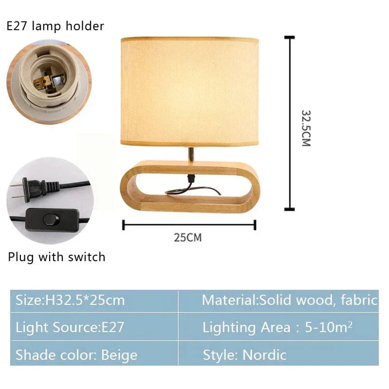 BowLift | ScandiLamp - Elegant wooden lamp - Modern design - Warm ambiance
