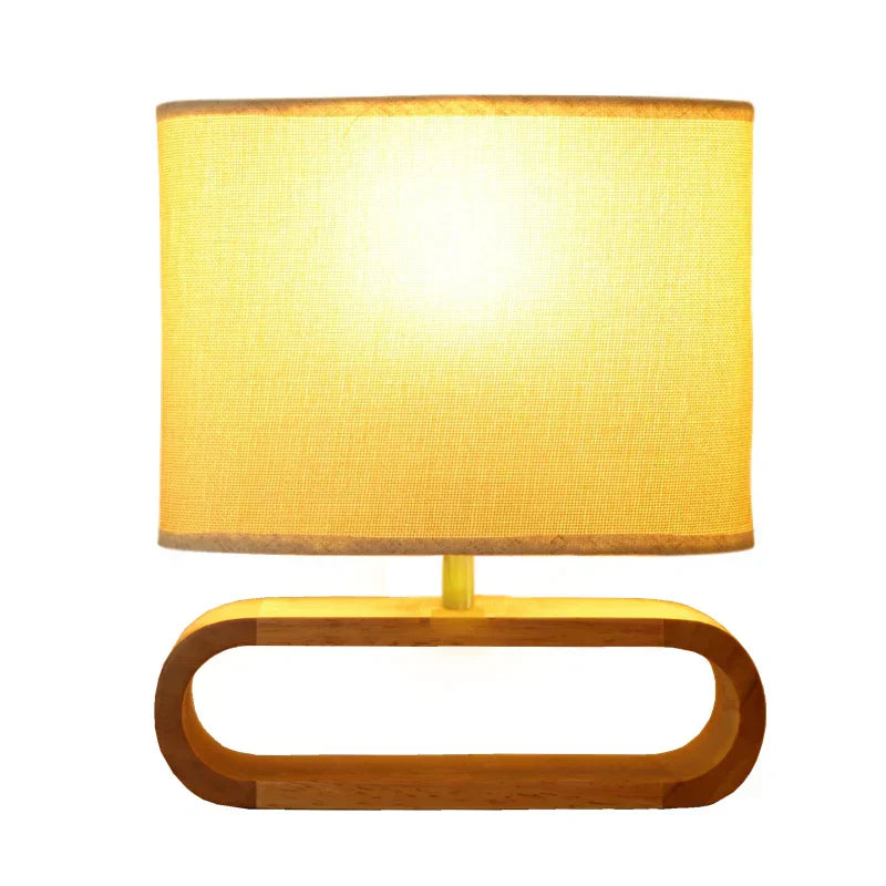 BowLift | Scandinavian Wooden Table Lamp – Elegant and Handmade