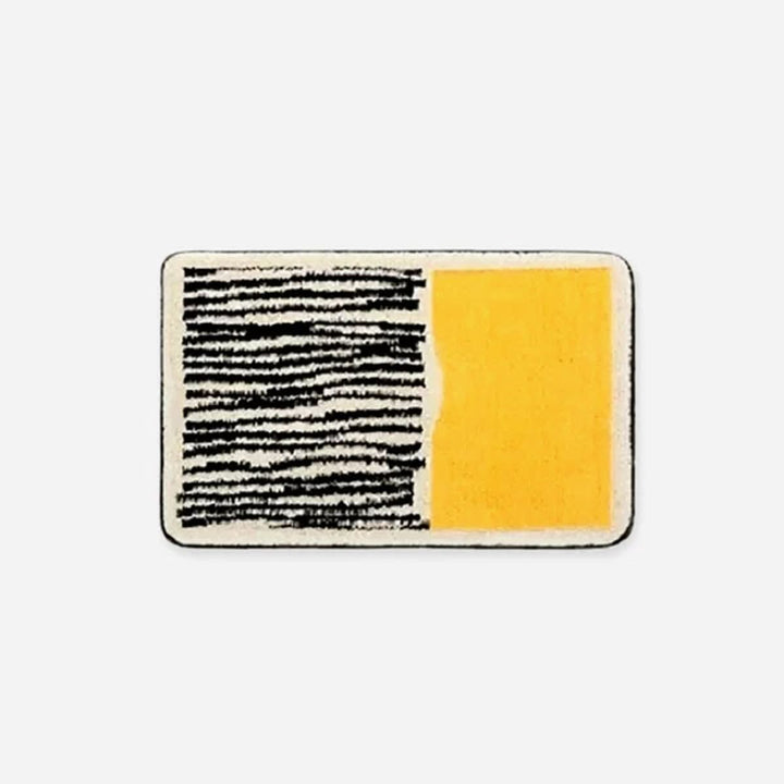 BowLift | Soft Bath Mat with Non-Slip Backing for Elegant Bathroom