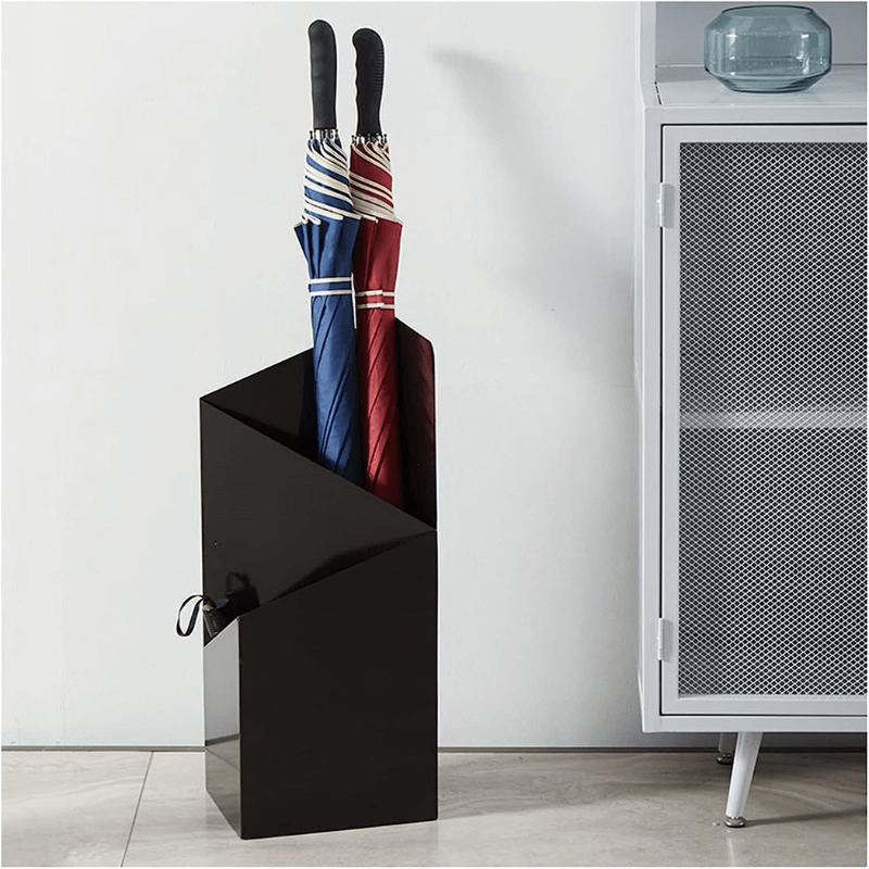 BowLift | DripFrame Umbrella Stand with Drip Tray – Scandinavian Minimalist Metal Umbrella Holder