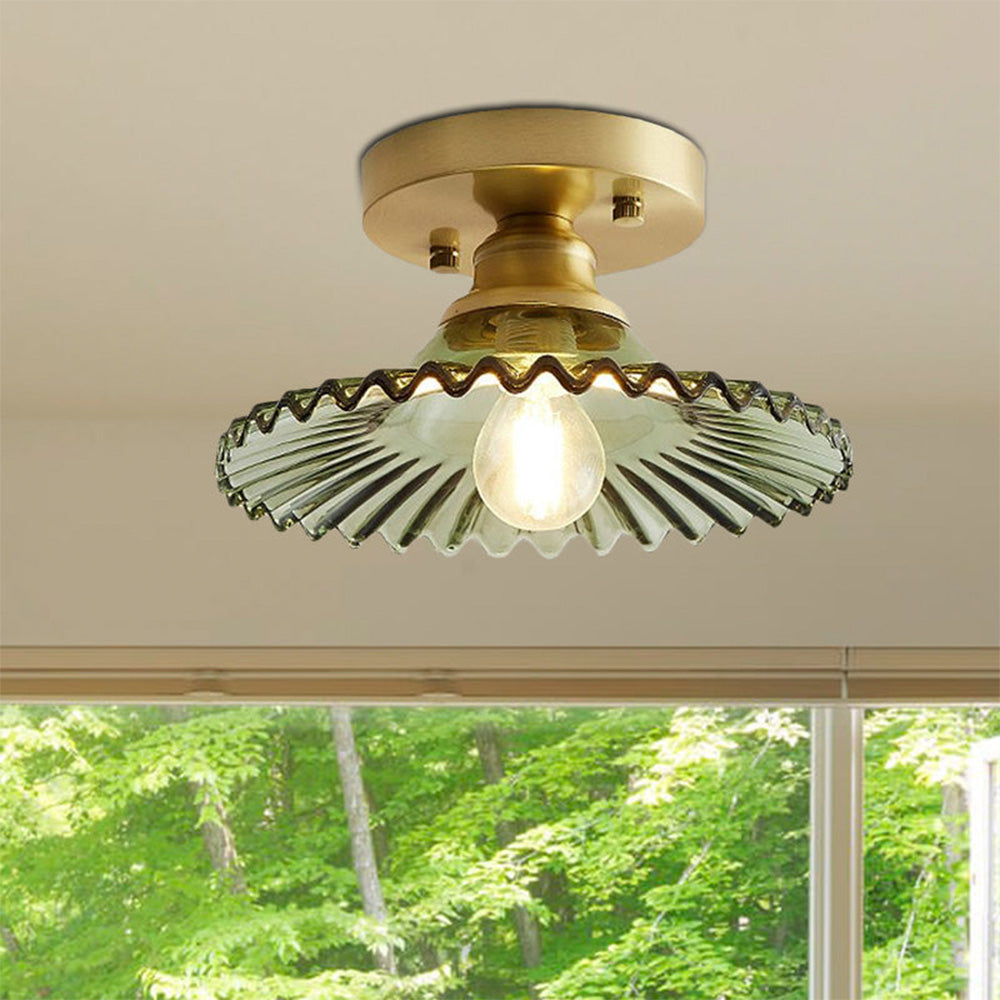 BowLift | Ceiling Light Modern Glass Semi Flush Lamp