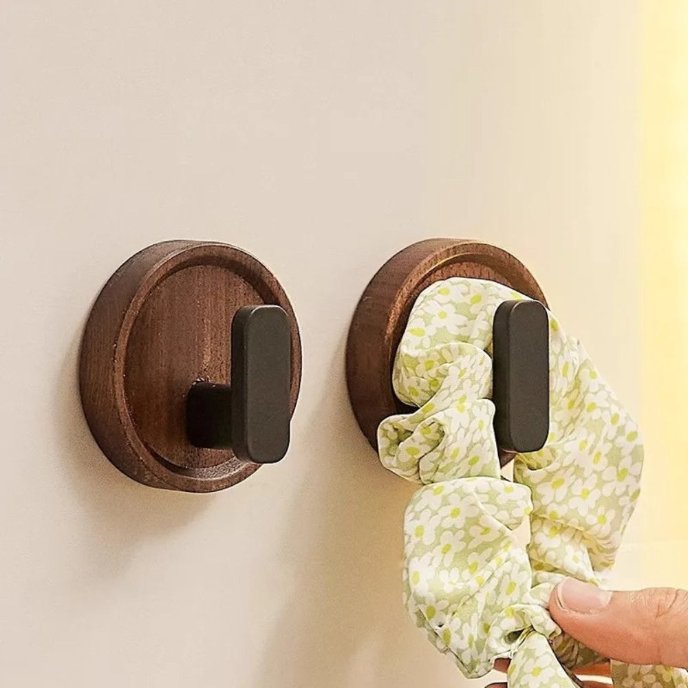 BowLift | Nordic Walnut Wood Wall Hook