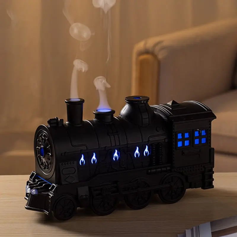 BowLift | Nostalgic Train-Shape Fragrance Humidifier with Ambient Light