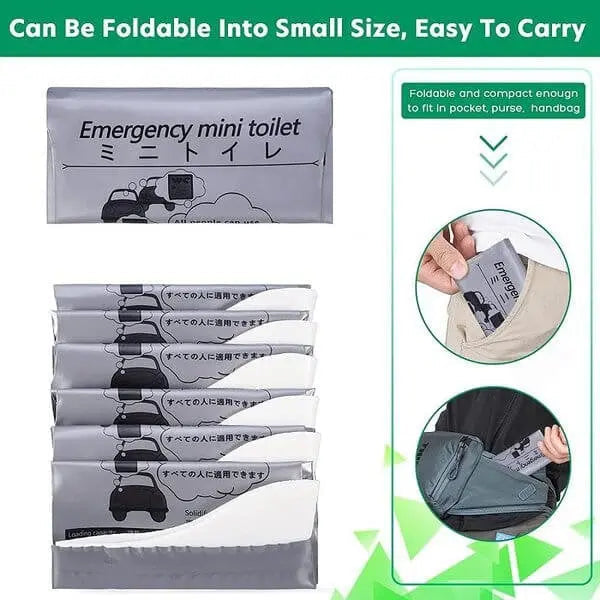 BowLift | Emergency travel bag for urine relief — Leak-proof & odor-proof