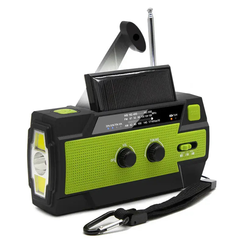 BowLift | Emergency Solar Radio with Power Bank and SOS Alarm