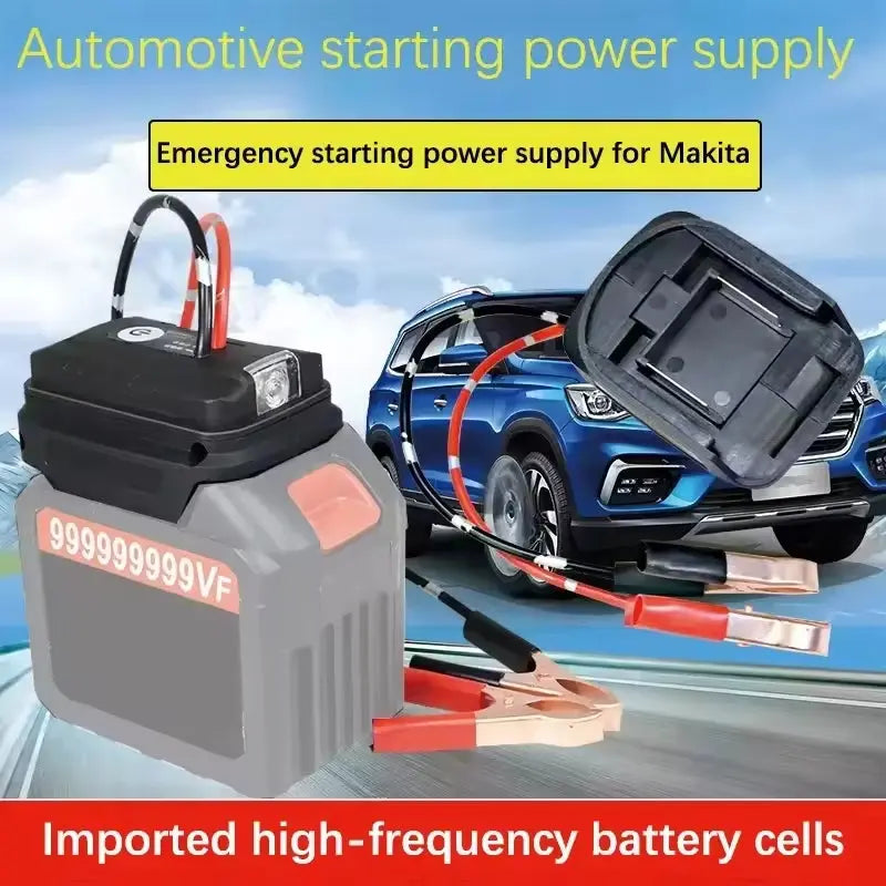 BowLift | Notstarter for cars with tool battery adapter