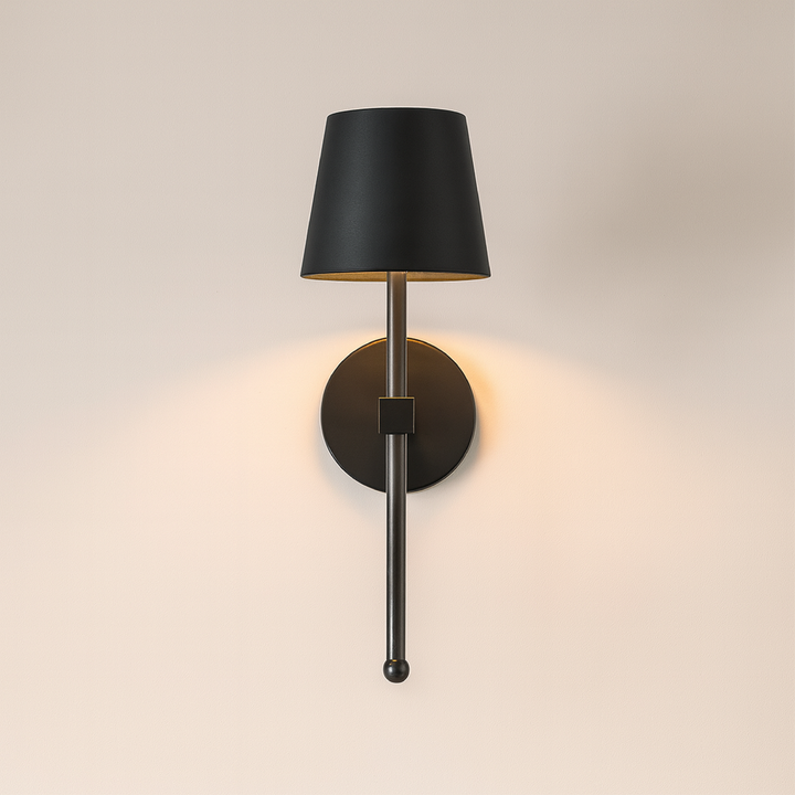 BowLift | Modern Wireless LED Wall Lamp with Metal Housing – Wall Sconce for Bedroom and Living Room