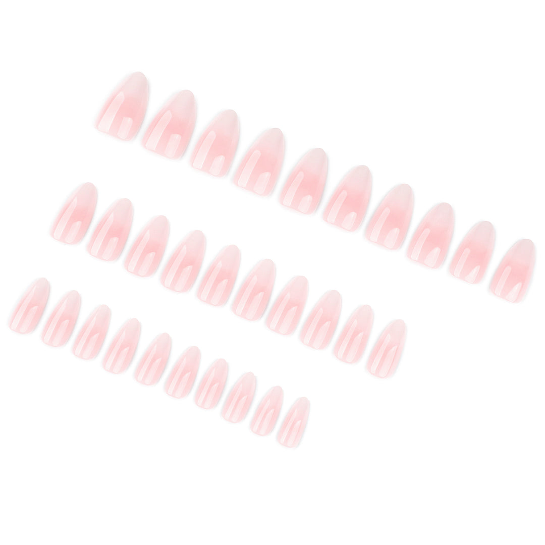 Stylish nail extensions with delicate ombre design Bowlift