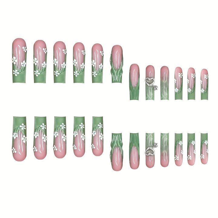 Floral 3D Decorative Nail Art Bowlift