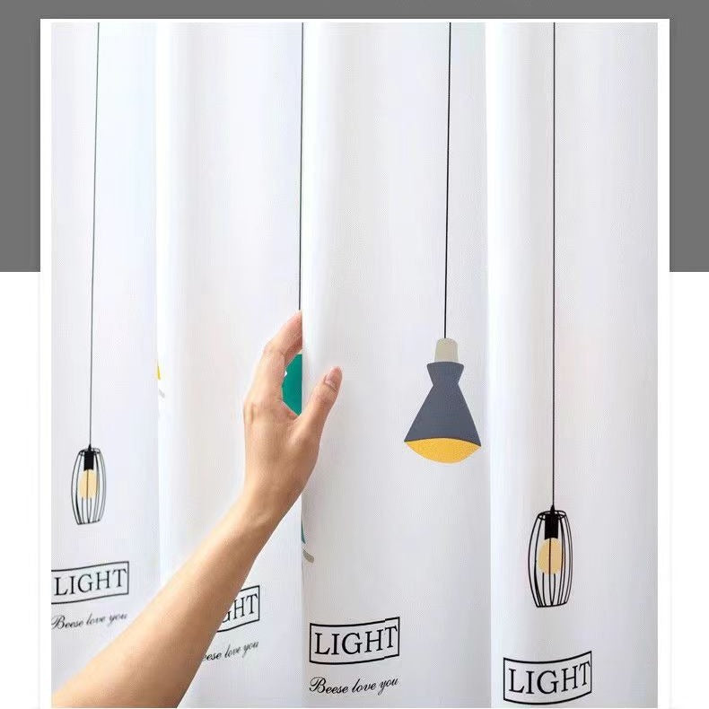 Light-Inspired Shower Curtain Bowlift