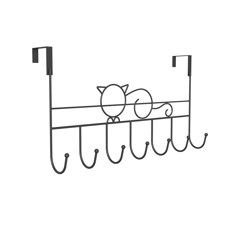 Cat-Themed Wall Hook Rack Bowlift