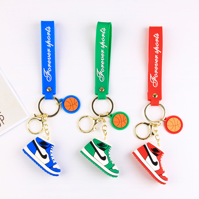Basketball-Inspired Shoe Keychain Bowlift