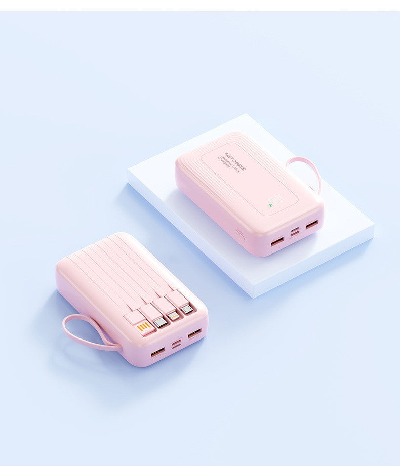 Portable Powerbank with Intelligent Charging Concept Bowlift