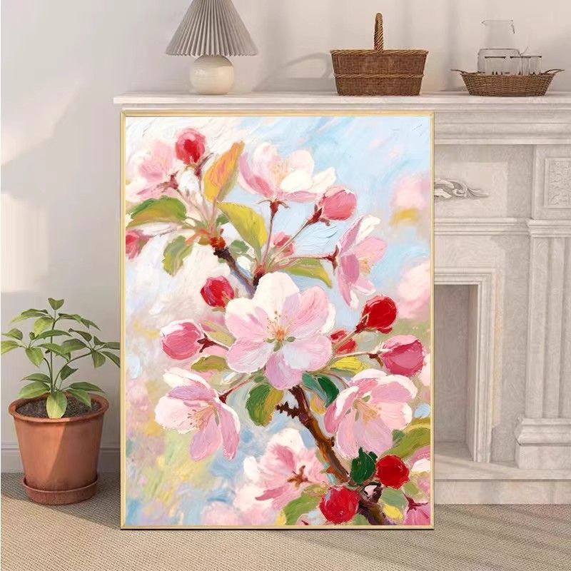 Floral Impressionist Canvas Art Bowlift
