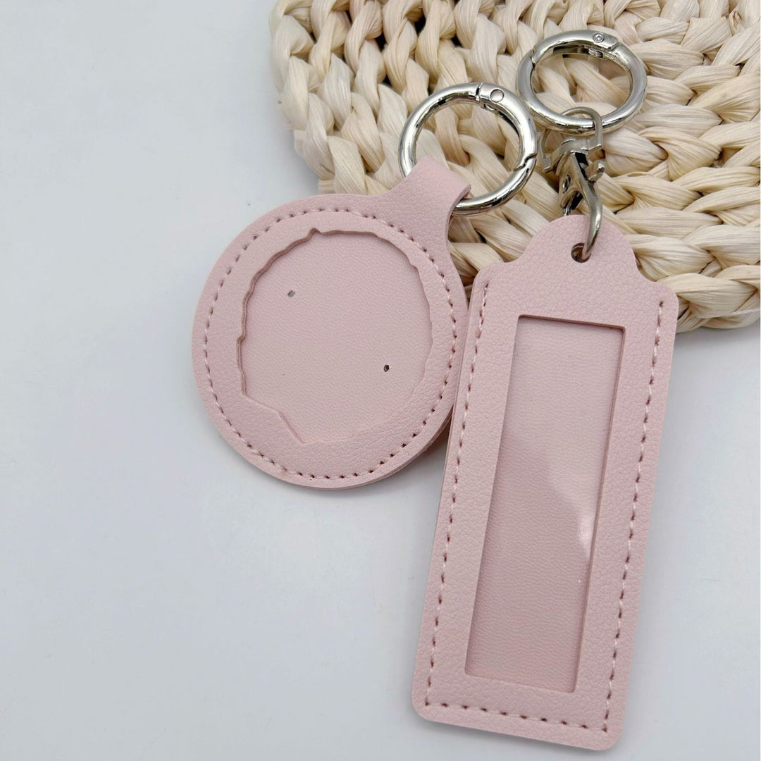 Personalized Leather Keychain Bowlift
