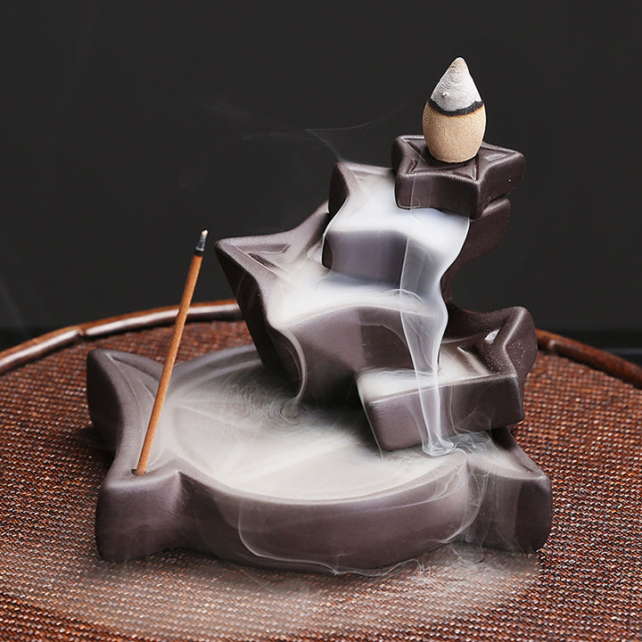 Artistic Waterfall Smoke Fountain