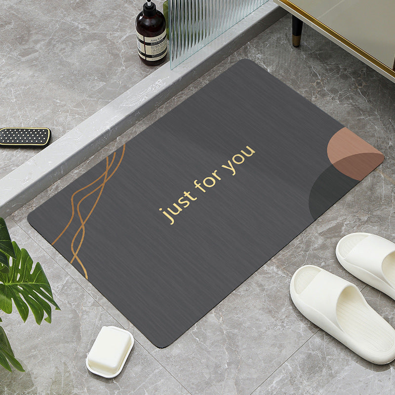 Modern Minimalist Bathroom Mat Bowlift