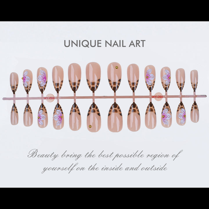 Press-On Nail Art Set Bowlift