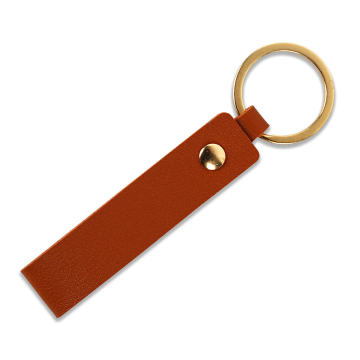 Unisex keychain made of high-quality synthetic leather with a sturdy loop Bowlift