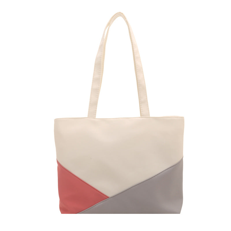WoChic Multi-Textured Tote Bag Bowlift