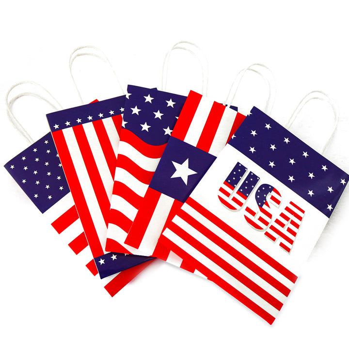 Women's gift bag with patriotic design Bowlift