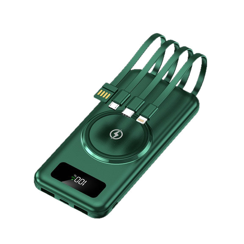 Power bank with wireless charging function from Bowlift
