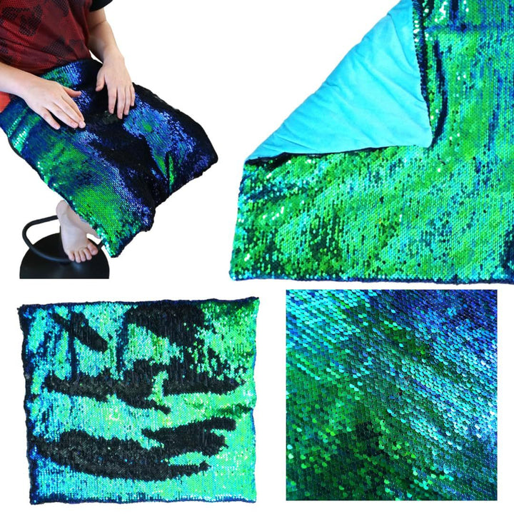 Women's Sparkling Sequin Poncho Bowlift