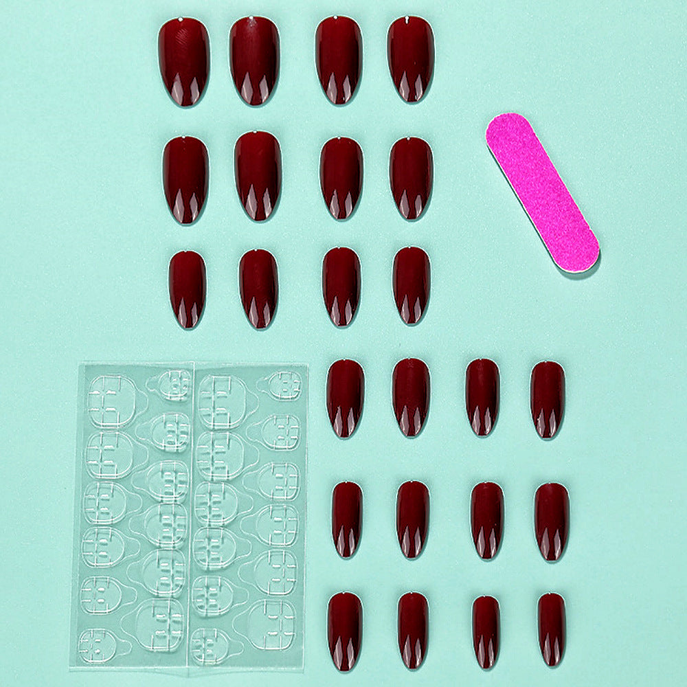 Acrylic nails with elegant almond shape Bowlift