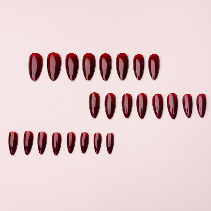 Glossy Stiletto Nail Design Bowlift