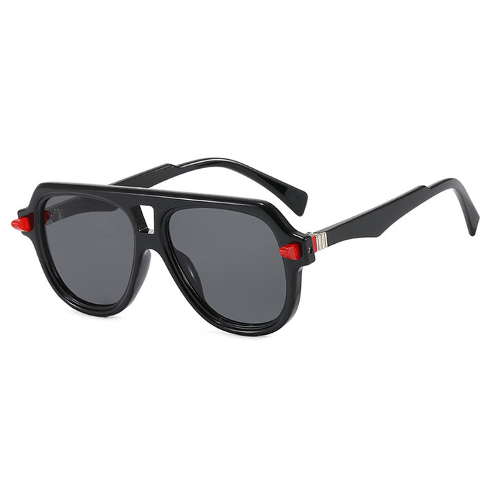 Women's rectangular sunglasses with modern frame and polarized lenses Bowlift