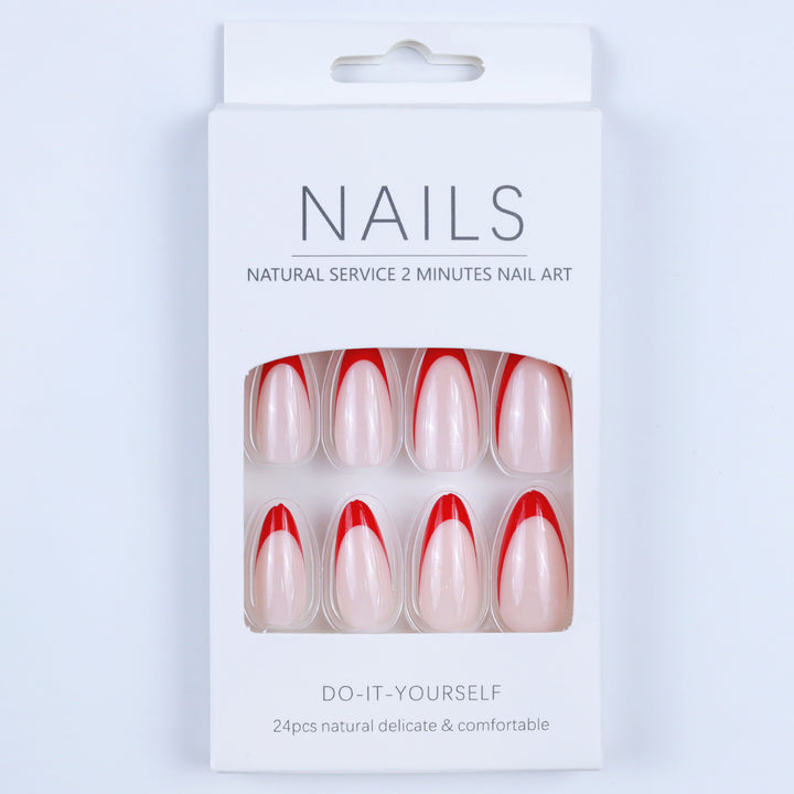 Artificial nails in elegant fringe design Bowlift