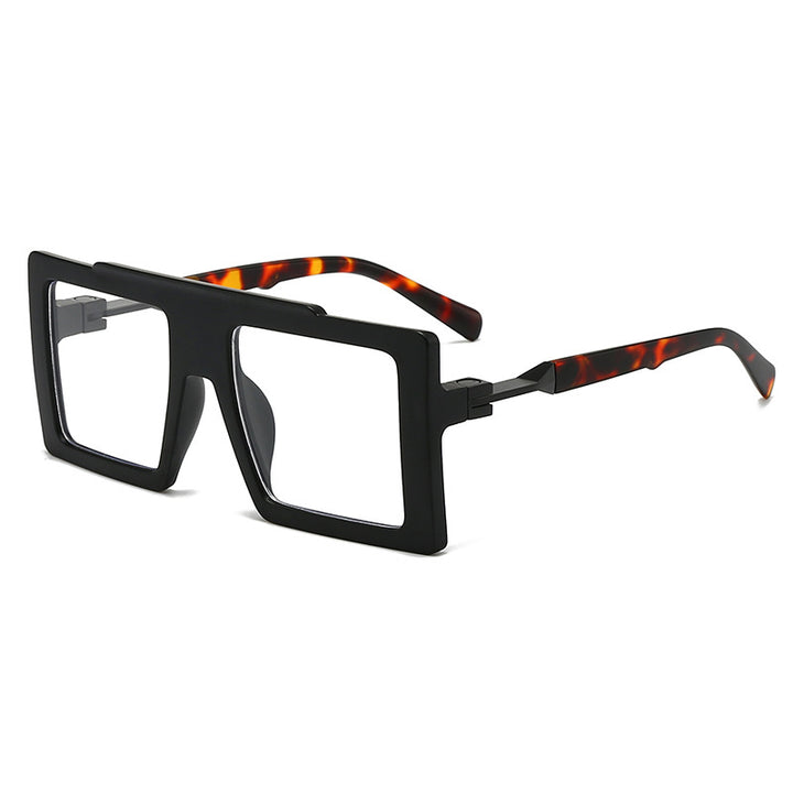 Ladies fashionable sunglasses with rectangular frame Bowlift