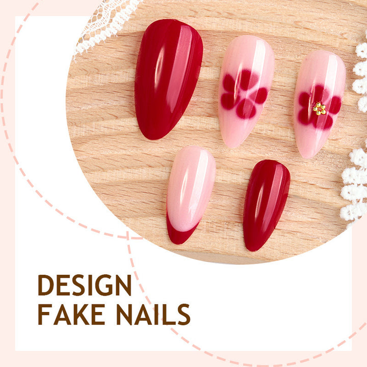 Designer Artificial Nails Set Bowlift