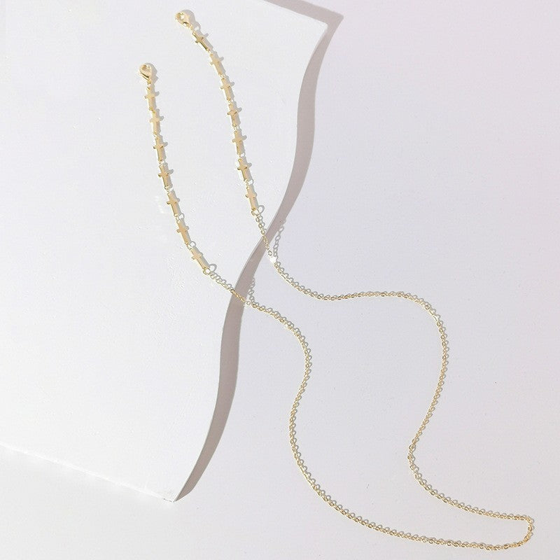 Elegant Chain Link Necklace Bowlift