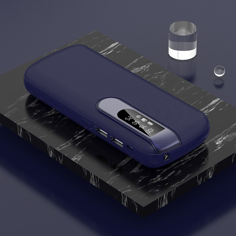 Portable power bank with digital charging display and intelligent fast charging Bowlift