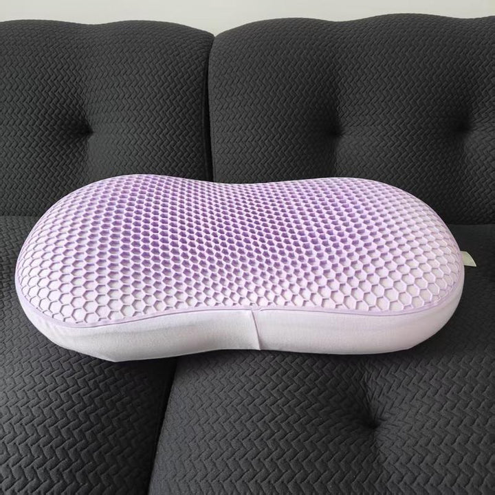 Ergonomic Contour Pillow With Breathable Surface Bowlift