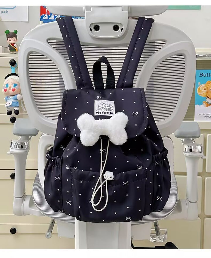 Playful Polka Dot Mini Backpack