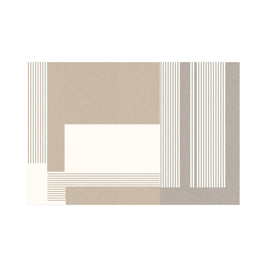 Textured Abstract Design Bath Mat Bowlift