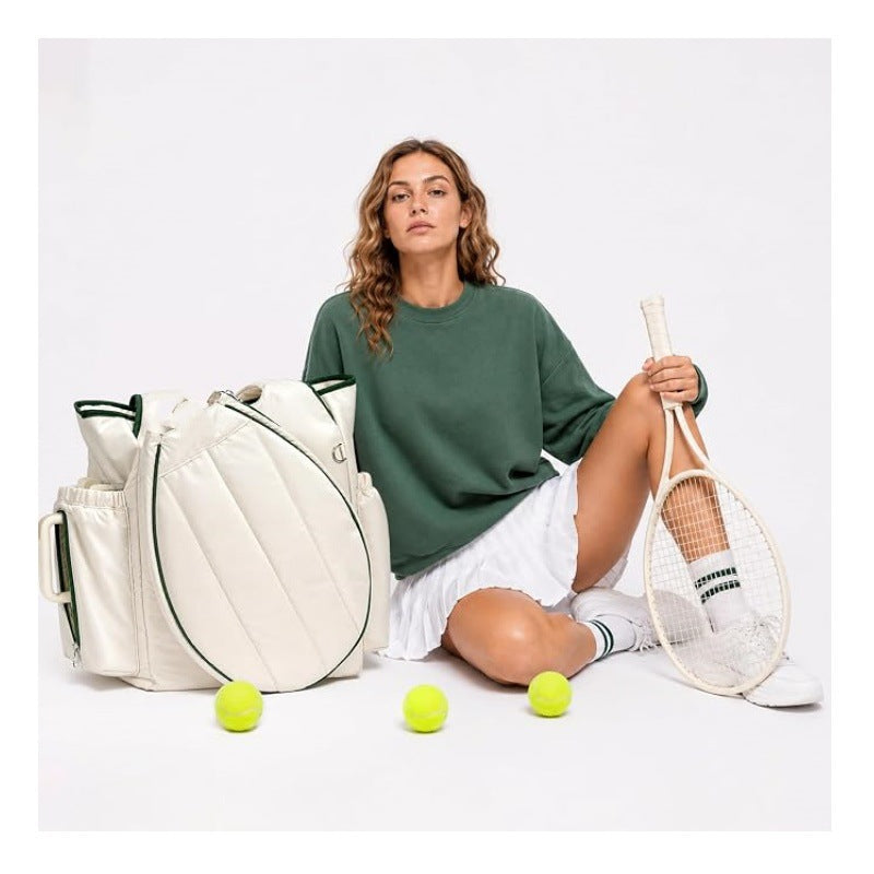 Versatile Quilted Tennis Tote Bowlift