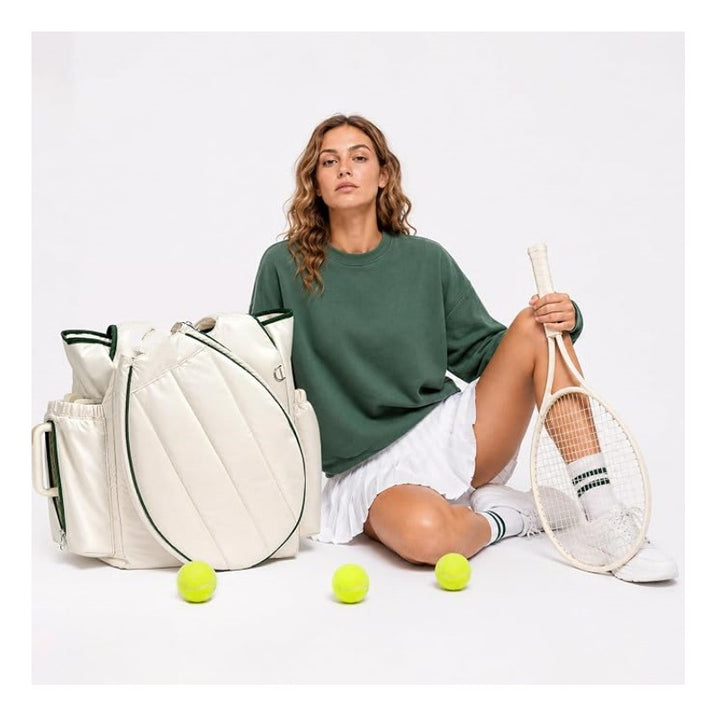 Versatile Quilted Tennis Tote Bowlift