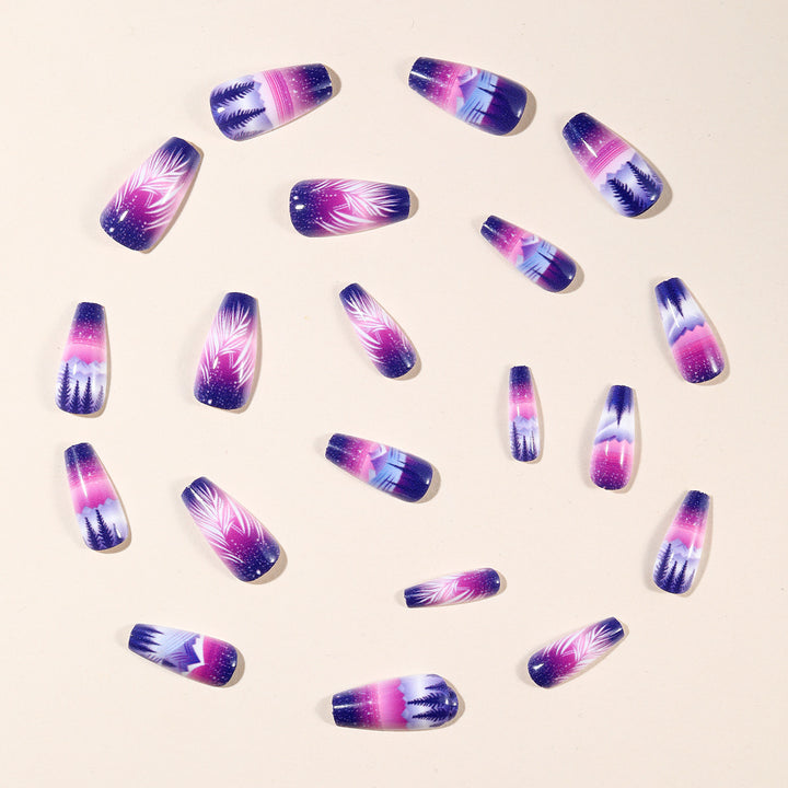 Artistic Gradient Nail Art Design Bowlift