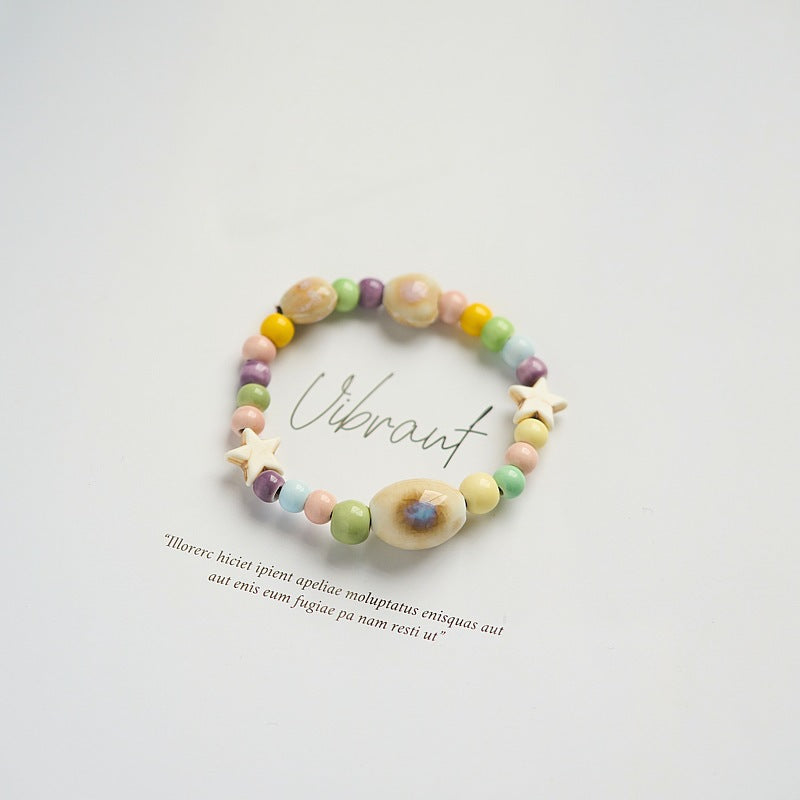 Heart-Shaped Beaded Bracelet Bowlift
