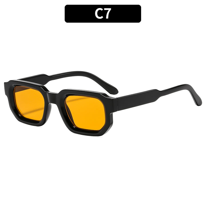 Trendy Angular Frame Sunglasses