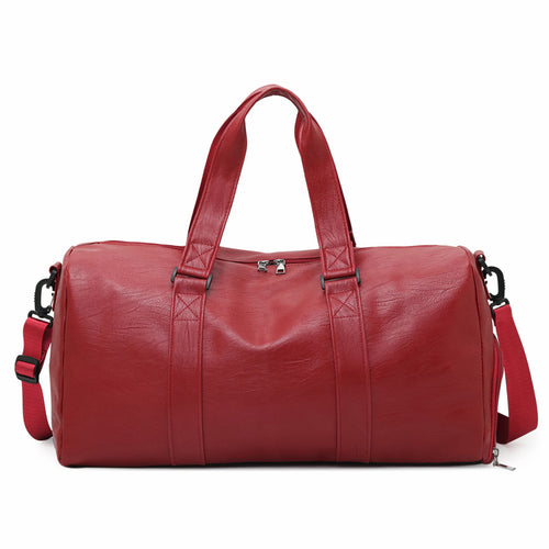 Premium Leather Gym Duffle Bag Bowlift